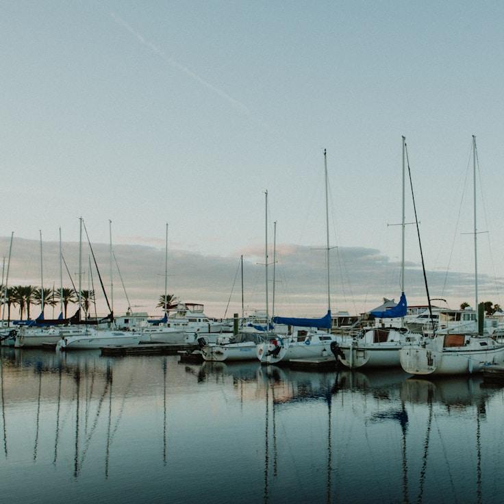 Evening at sea 